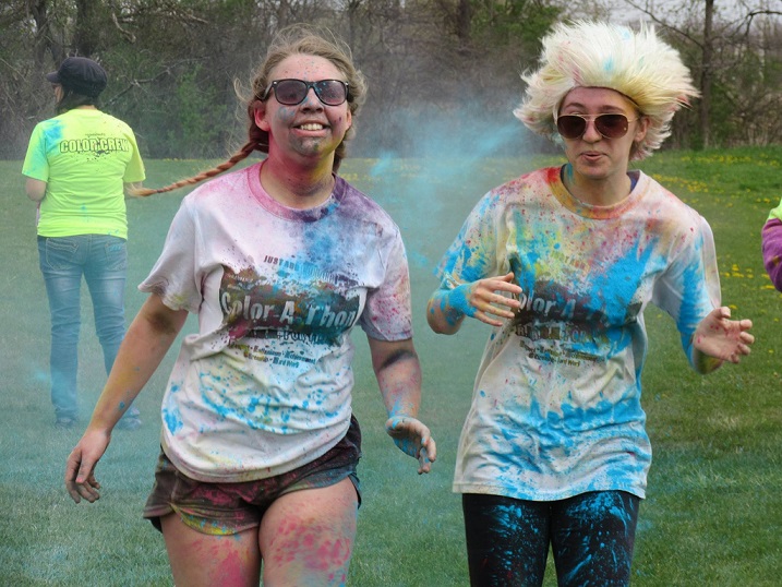 Students Fundraise at Color-A-Thon