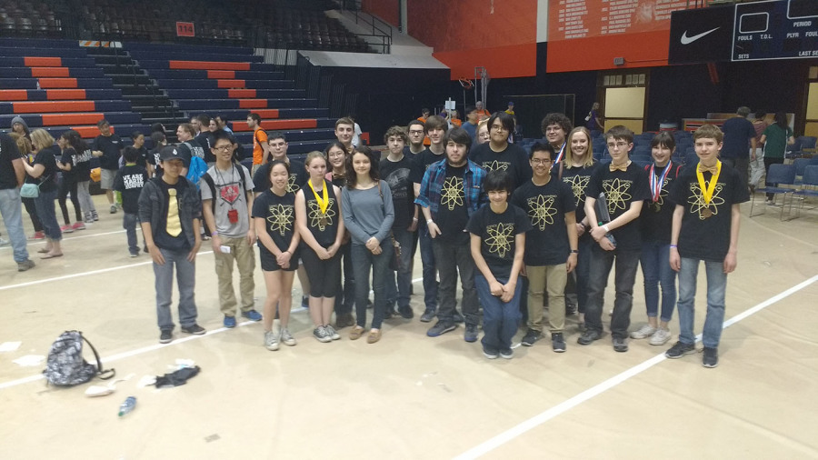 Science Olympiad placed at State Competition