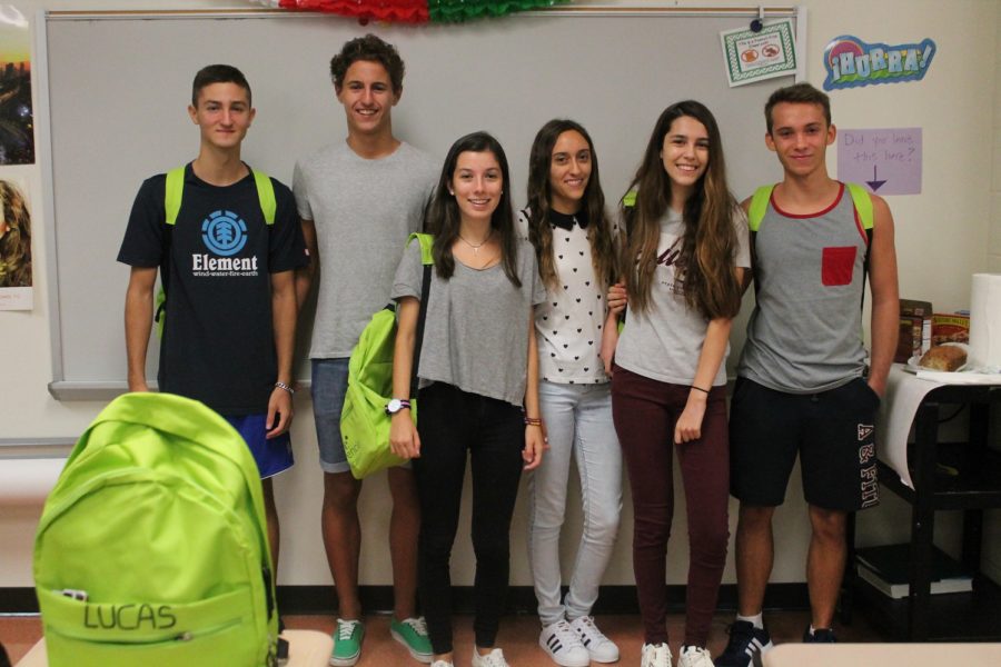 Students visit from Spain