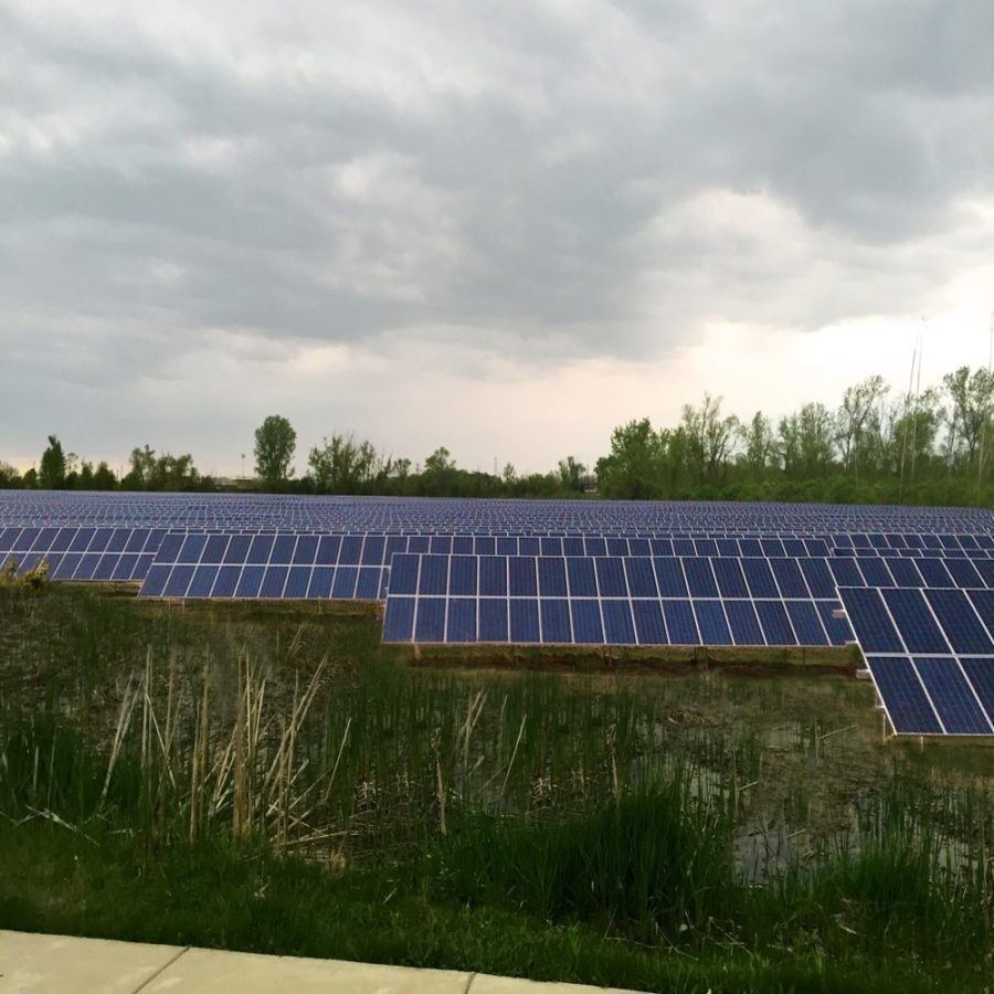 New solar panels added to campus
