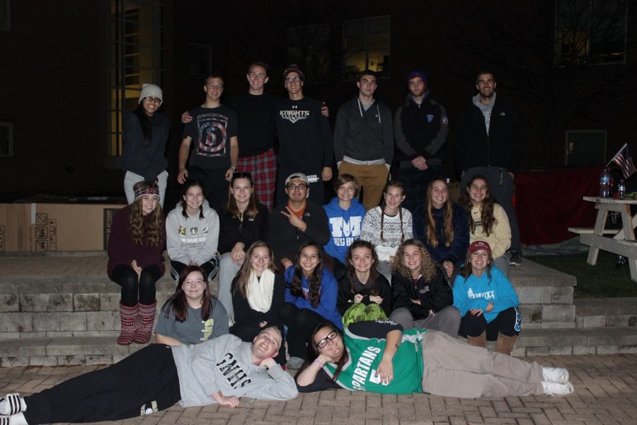 PSP students sleep outside to raise awareness for homelessness