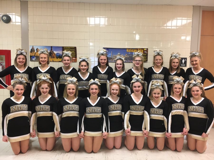 Cheer team qualifies for State