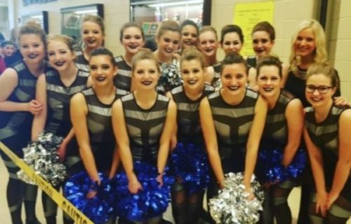 Dance Team competes at IHSA Sectional