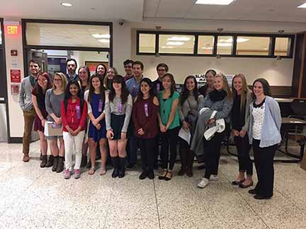Students participate in Regional History Fair competition