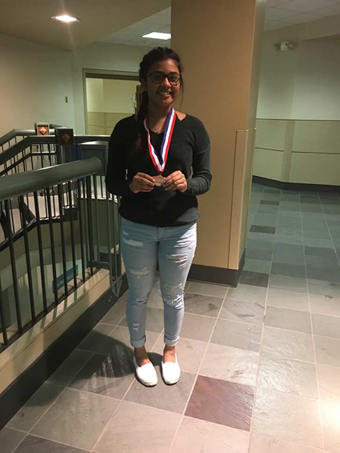 Journalism student places fifth at State