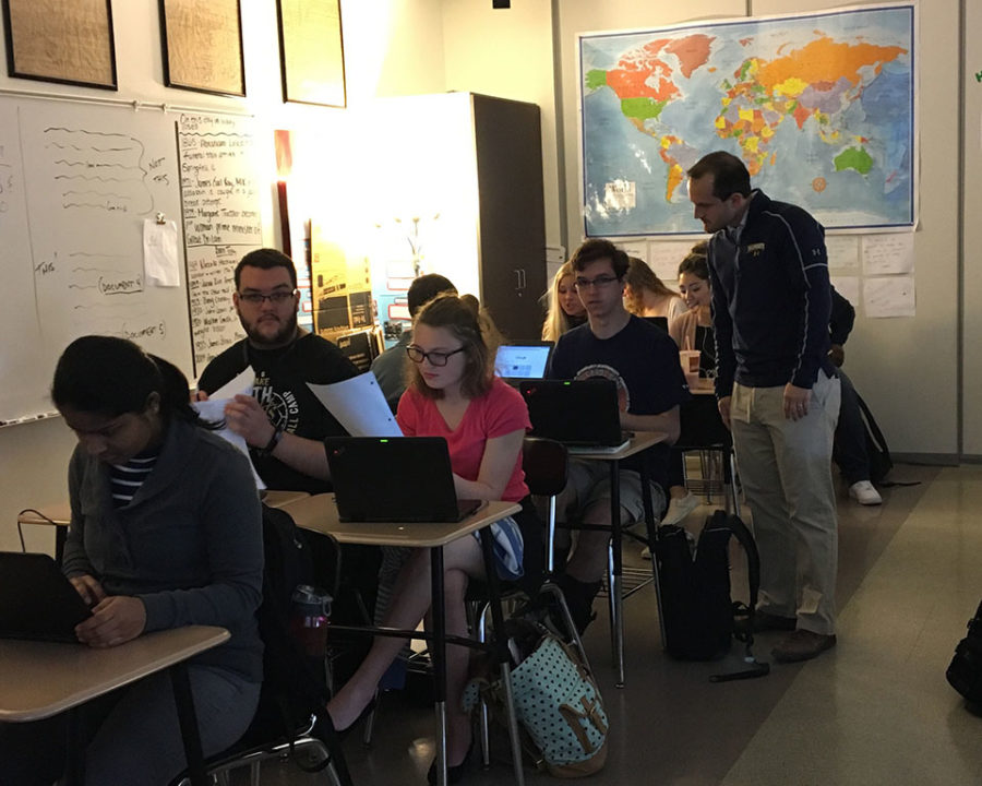 History teachers individualize classes for students