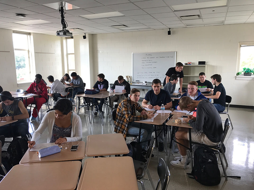 The Advanced Mathematical Decision Making class focuses on real life problem solving, and students get an out of the box learning experience. 