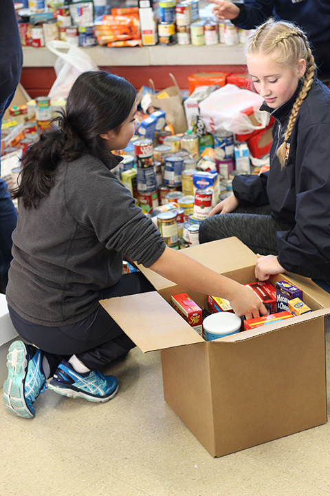 PSP collects 15,000 pounds of food