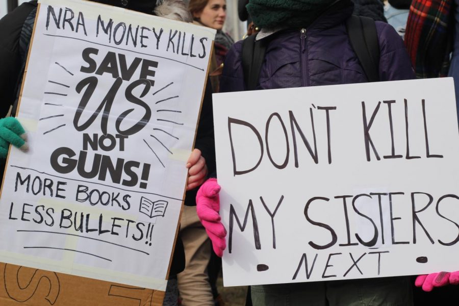 Students march for gun control