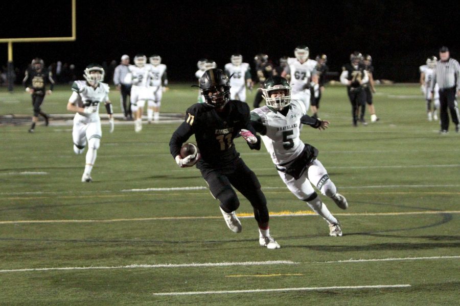 Football team defeats Grayslake Central in last game of the season