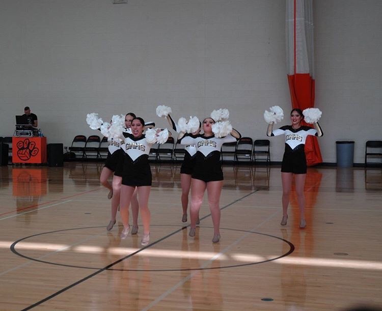Dance Team competes at Libertyville High School