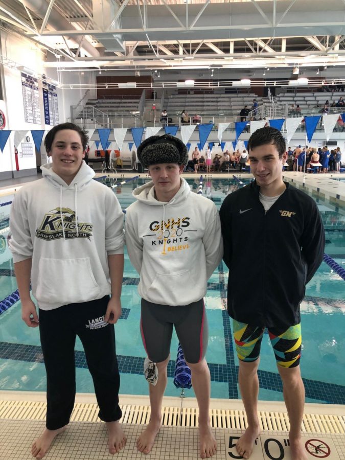 Boys swimming competes at Sectionals