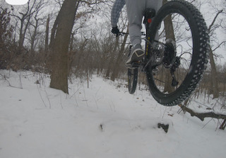 Even when the snow falls, the trails are open and are more fun than ever.