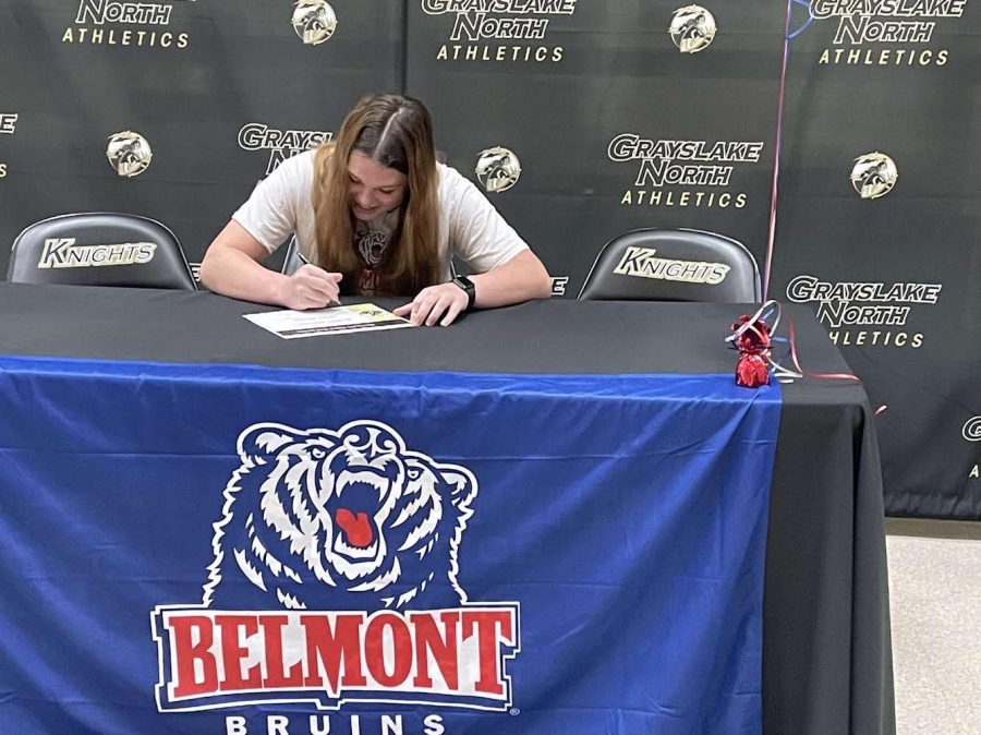 Division one athlete Nicole Hughes will be attending Belmont University to play softball.