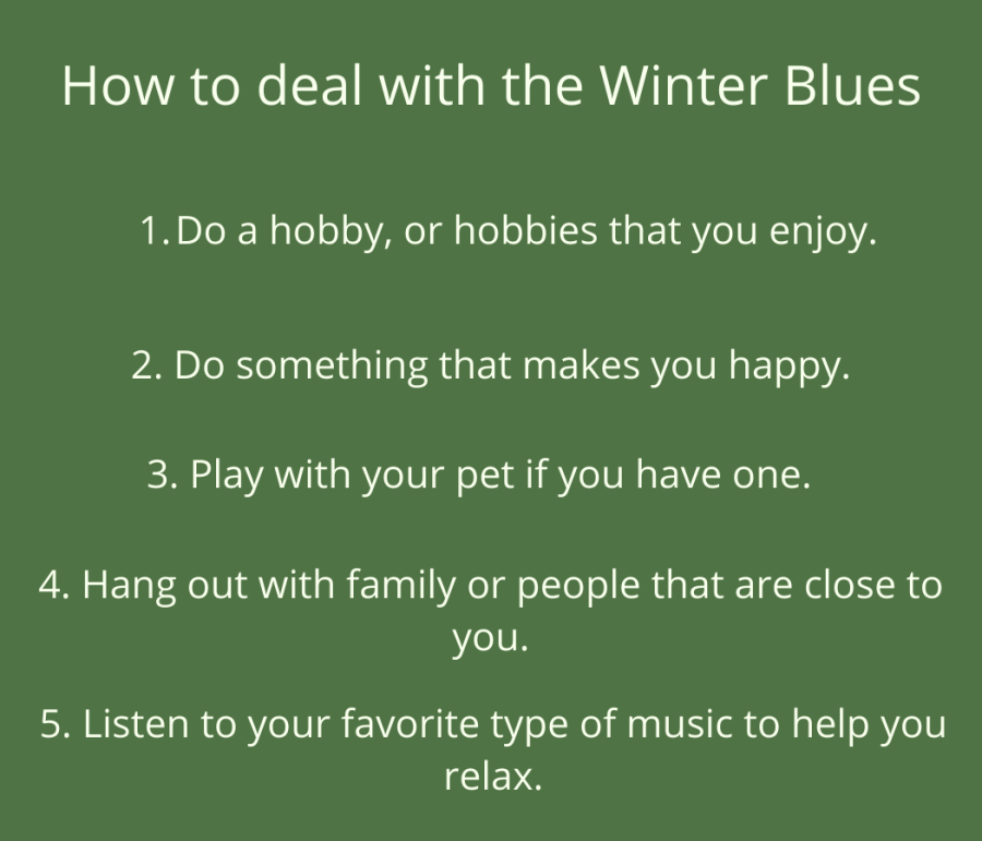 How to get past those winter blues