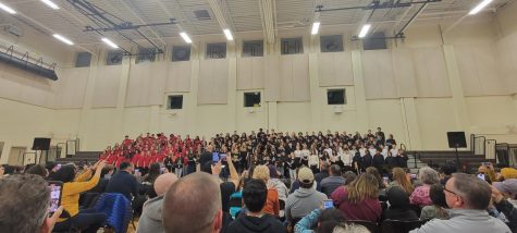 Choirs, including North, perform at the Grayslake Choir Festival.