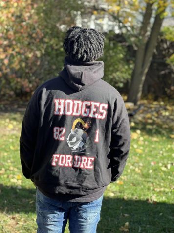 Senior Zion Hodges takes the lead with his own t-shirt business